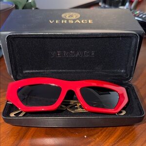 Versace Chic Sunglasses with Black and Gold Box